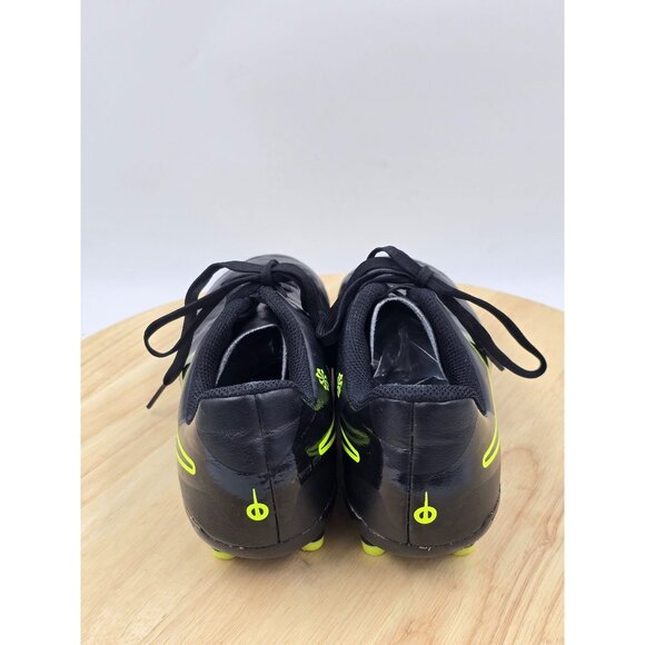 Nike Jr. Tiempo Legend 10 Club Soccer Cleats DV4352-001 Black Volt Size 3.5Y - Picture 4 of 8
